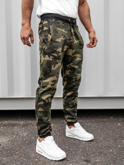 Men's Sweatpants Camo-Khaki Bolf KZ15A