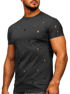 Men's Plain T-shirt Graphite Bolf 3009