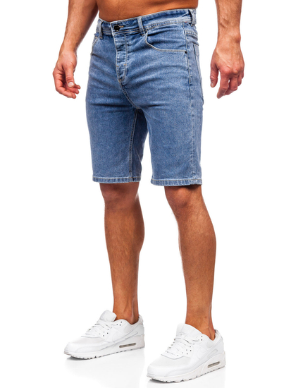 Men's Denim Shorts Navy Blue Bolf MP0274BC
