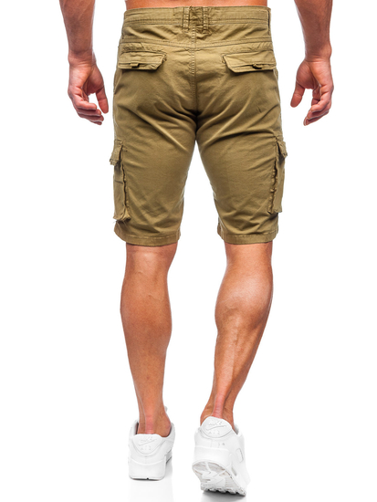 Men's Cargo Shorts Khaki Bolf J707