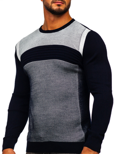Men's Sweater Navy Blue Bolf 1020