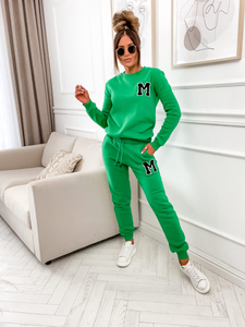 Women's 2-Piece Tracksuit Green Bolf VE22