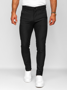 Men’s Elegant Pants Black Bolf 0031