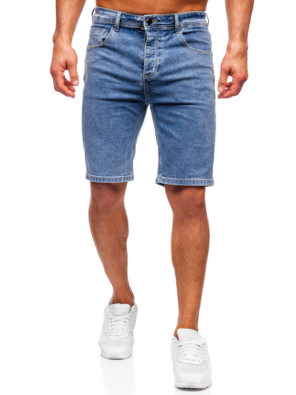 Men's Denim Shorts Navy Blue Bolf MP0274BC