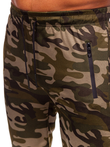 Men's Camo Shorts Green Bolf JX862
