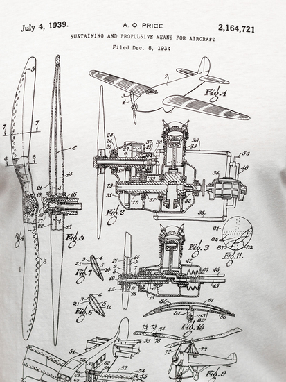 Men's Cotton Printed T-shirt White Bolf MPO3538