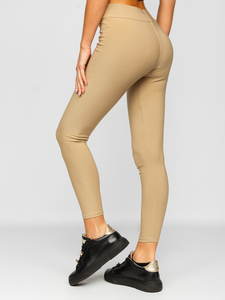 Women's Leggings Beige Bolf YW01053A1