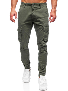 Men's Cargo Joggers Khaki Bolf 77322