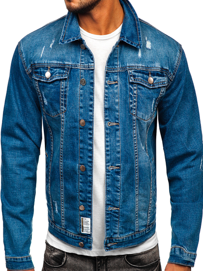 Men's Denim Jacket Blue Bolf MJ500B