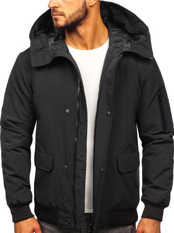 Men's Winter Jacket Black Bolf 2019005