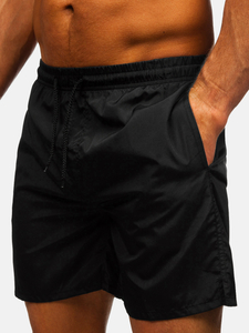 Men’s Swimming Trunks Black Bolf QD28