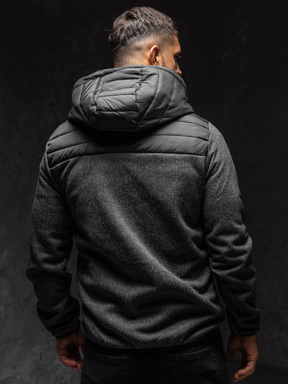 Men's Lightweight Jacket Black-Orange Bolf BKS2153