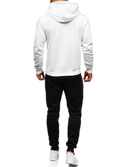 Men's Kangaroo Tracksuit White Bolf D002