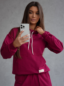 Women’s 2-Piece Sport Outfit Claret Bolf 82162
