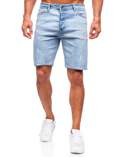 Men's Denim Shorts Blue Bolf 0470