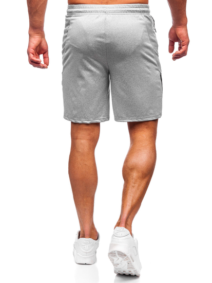 Men's Sweat Shorts Grey Bolf 68057