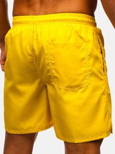Men’s Swimming Trunks Yellow Bolf QD28