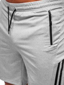 Men's Sweat Shorts Grey Bolf 68057