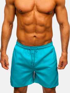 Men’s Swimming Trunks Blue Bolf QD35