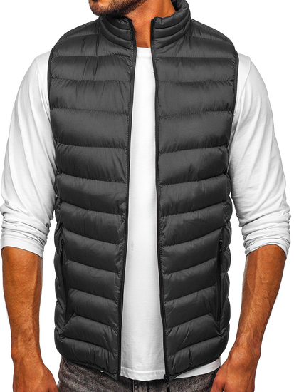 Men's Quilted Gilet Graphite Bolf 5M711