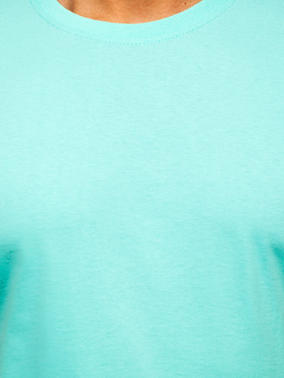 Men's Basic Cotton T-shirt Mint Bolf 192397