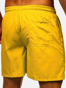Men’s Swimming Trunks Yellow Bolf QD35
