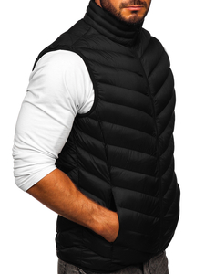 Men's Quilted Gilet Black Bolf 5M752
