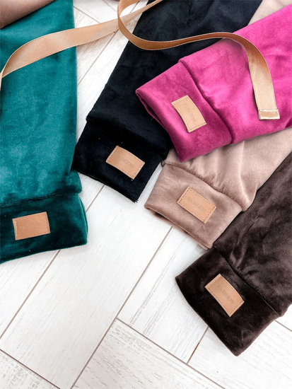 Women's 2-Piece Velour Tracksuit Fuchsia Bolf 637