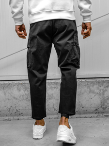 Men's Cargo Pants Black Bolf 77323A