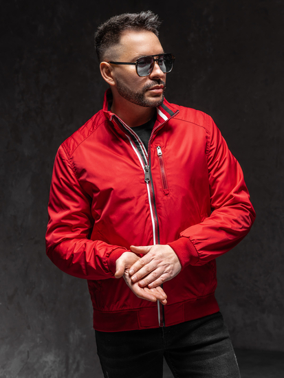 Men's Lightweight Jacket Red Bolf 1907A1