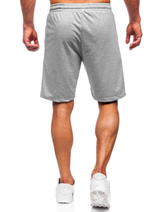 Men's Sweat Shorts Grey Bolf 8K100