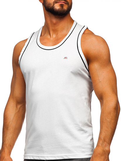 Men's Boxer Tank Top White Bolf 14276