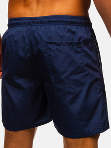 Men’s Swimming Trunks Navy blue Bolf QD28