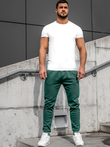 Men's Sweatpants Green Bolf CK01