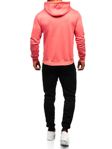 Men's Kangaroo Tracksuit Pink Bolf D002-53