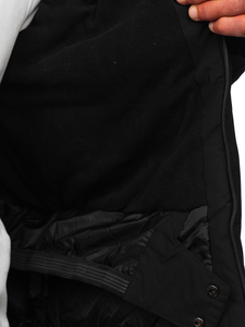 Men's Winter Ski Jacket Black Bolf 7507