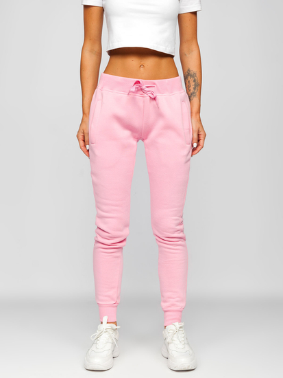 Women's Sweatpants Light Pink Bolf CK-01