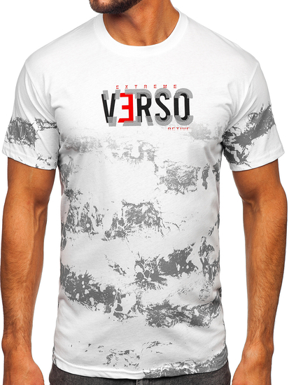 Men's Cotton T-shirt White Bolf 14723