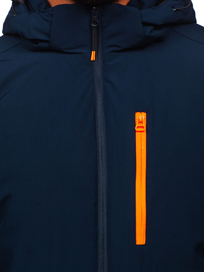 Men's Winter Sport Jacket Navy Blue Bolf HH011A