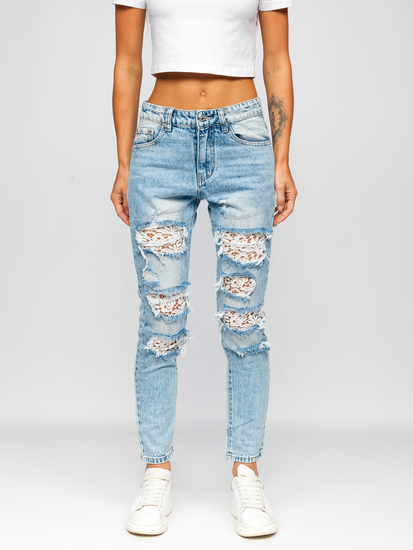 Women's Jeans Blue Bolf H8607-1