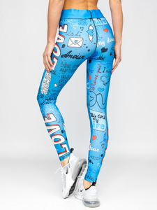 Women's Leggings Blue Bolf 20755