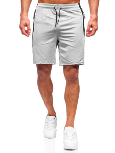 Men's Sweat Shorts Grey Bolf 68026