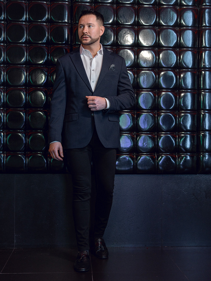 Men’s Casual Blazer Inky Bolf 24401-1