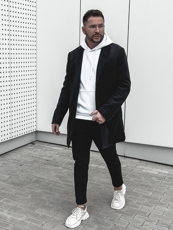 Men's Winter Coat Black Bolf 1047B