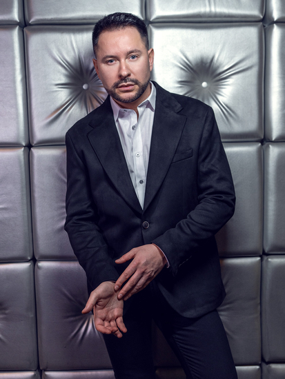 Men’s Velvet Blazer Black Bolf 24410