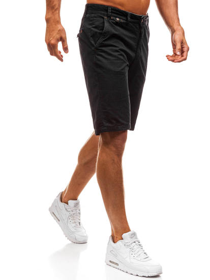 Men's Cotton Shorts Black Bolf 3020