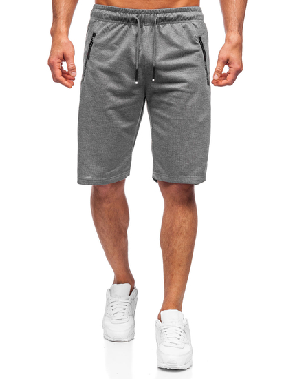 Men's Sweat Shorts Graphite Bolf JX505