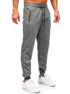 Men's Jogger Sweatpants Grey Bolf JX6107