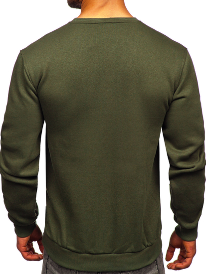 Men's Thick Sweatshirt Khaki Bolf 2001