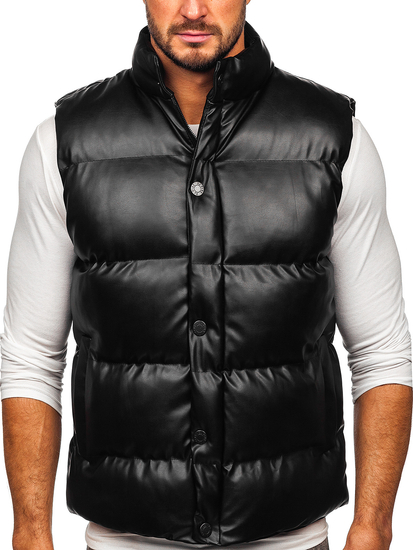 Men's Quilted Gilet Black Bolf 0023